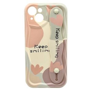 iPhone 15 Cute Aesthetic Case with Wristband